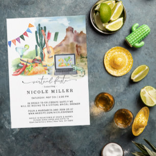 Taco Margarita Fiesta   Baby Shower Virtuel de Mar