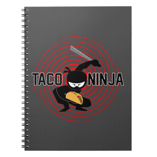 Taco Ninja Design - Carnet photo Spiral (Devant)