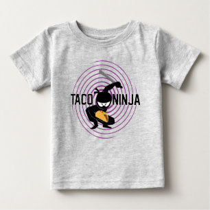 Taco Ninja Design - T-shirt Baby Fine Jersey