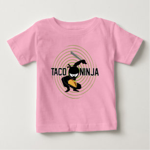 Taco Ninja Design - T-shirt Baby Fine Jersey