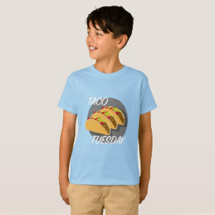 Taco Tuesday Design - T-Shirt de base pour enfants