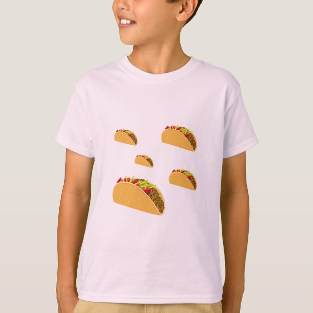Taco Tuesday Design - T-Shirt de base pour enfants (Devant)