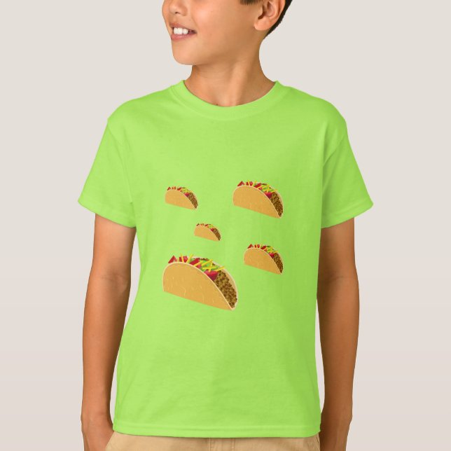 Taco Tuesday Design - T-Shirt de base pour enfants (Devant)