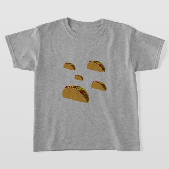 Taco Tuesday Design - T-Shirt de base pour enfants (Poser)
