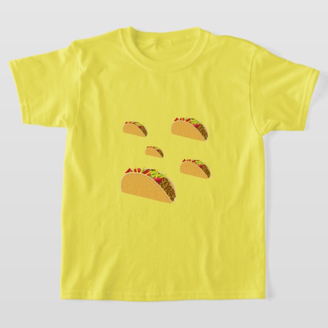 Taco Tuesday Design - T-Shirt de base pour enfants (Poser)