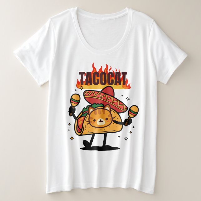 Tacocat Écrit À L'Arrière Est Tacocat (Design devant)