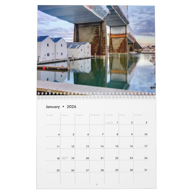 Tacoma, WA. Calendrier 2013. de ville (Jan 2026)