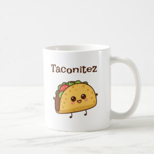 Taconitez Taco Mug – Cute Kawaii Food Cup