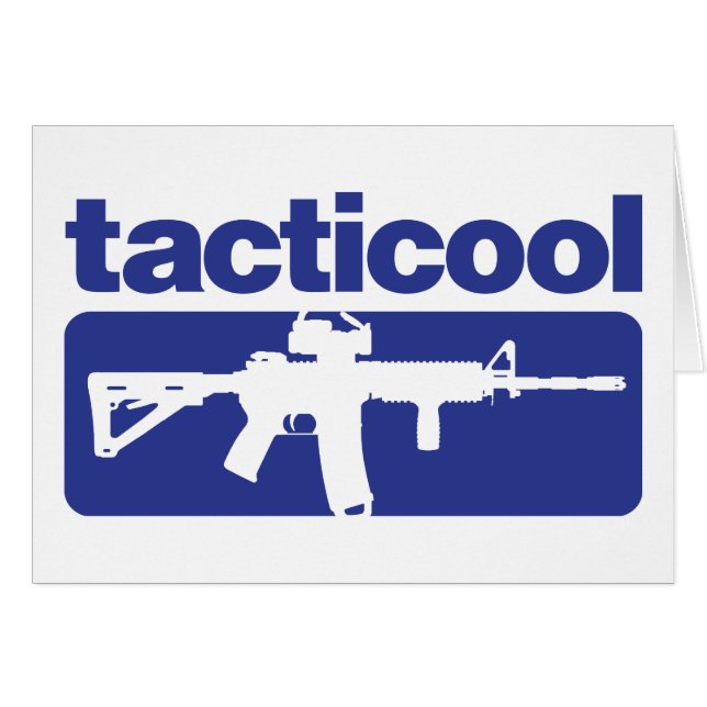 Tacticool - bleu (Devant horizontal)