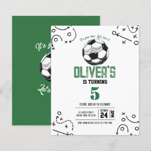 Tactique de soccer moderne Budget Invitation d'ann