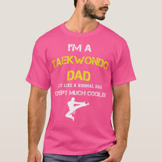 Taekwondo Papa Tshirt - Karate Martial Arts Papa