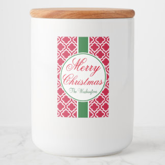 Tag Cadeau de Noël Joyeux Personnalisé Étiquettes