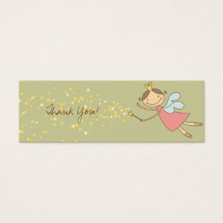 Tag cadeau Merci Fairy and Stars / Carte /