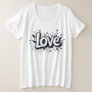 Tag d'amour monochrome