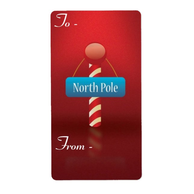 Tag de Noël Étiquettes (Devant)