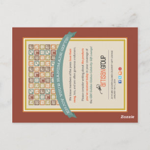 TAG Golden Globes Presse Carte postale