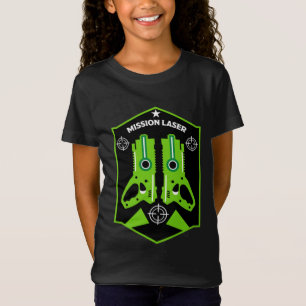 Tag laser mission de combat enfants T-shirt