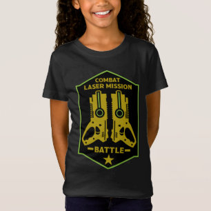 Tag laser mission de combat enfants T-shirt