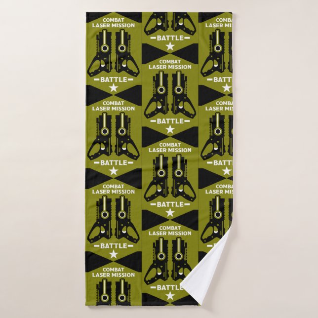 Tag laser Mission Enfants (Serviette de bain)