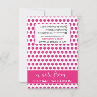 TAG Stylist Cartes pour notes personnalisés (fuchs