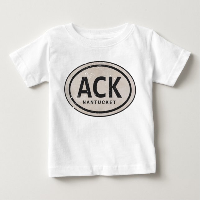 Tag T-shirt vintage ACK Nantucket MA Beach (Devant)