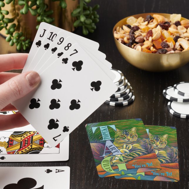 TAG Vous y êtes .  Cartes à jouer classiques (In Situ)