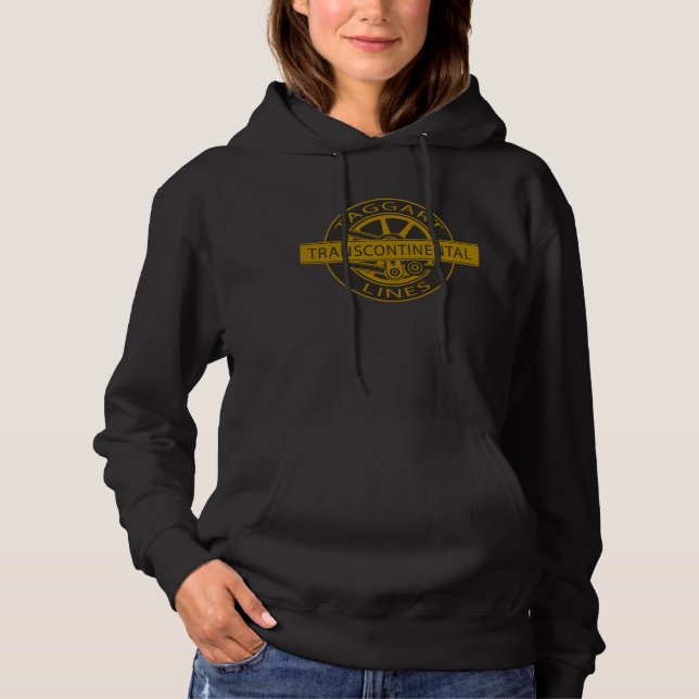 Taggart Transcontinental femme Sweat - shirt à cap (Devant)