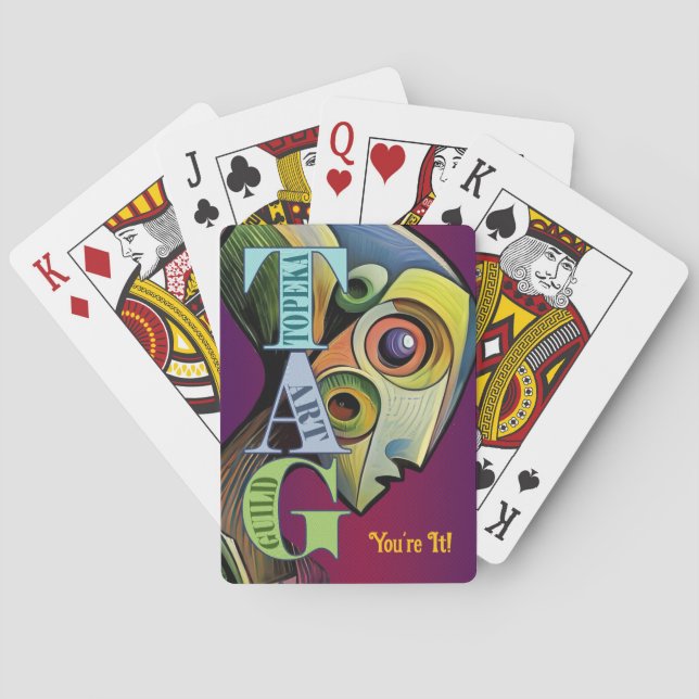 Tagueule !  Cartes à jouer classiques (dos)