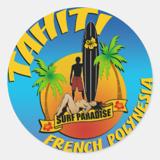 Tahiti autocollant