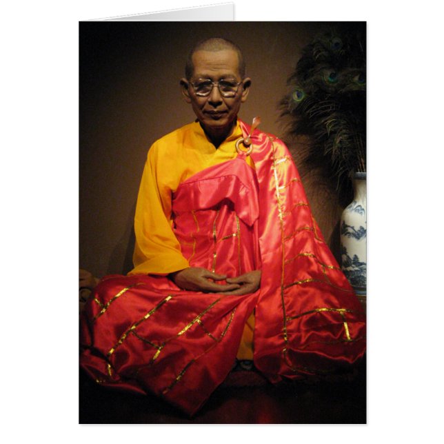 Tai Sue Yen Boon ... Carte moine bouddhiste chinoi (Devant)