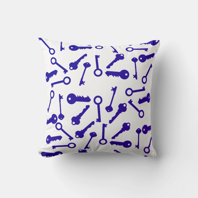 Taie de coussin à motif de touches de différentes  (Recto)