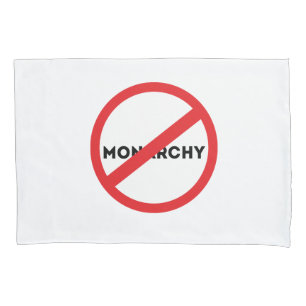 Taie d'oreiller Abolir la Monarchie
