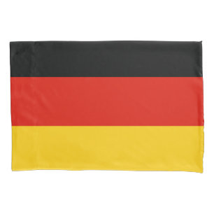 Taie d'oreiller allemande de drapeau pour