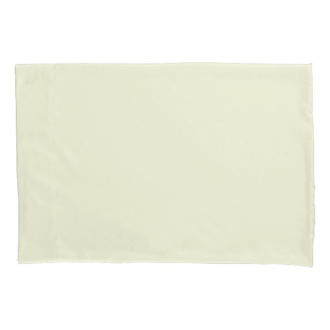 Taie d'oreiller beige (devant)
