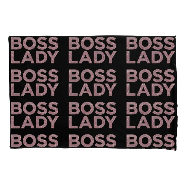 Taie d'oreiller Boss Lady (devant)