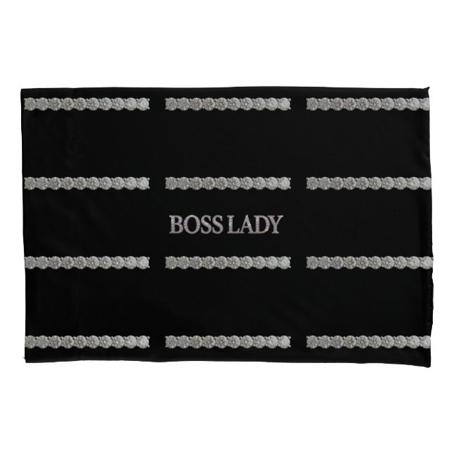 Taie d'oreiller Boss Lady Diamants (devant)