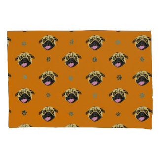 Taie d'oreiller Carlin Orange