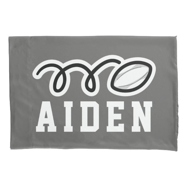 Taie d'oreiller faite sur commande de sport de (devant)