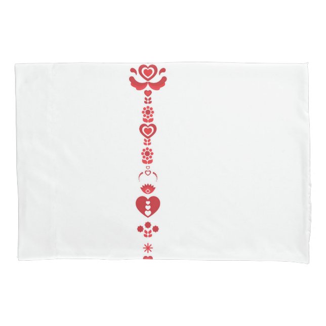 Taie d'oreiller moderne de motif de Noël (devant)