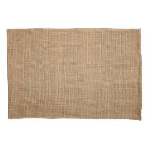 Taie d'oreiller, norme, avec la toile rustique