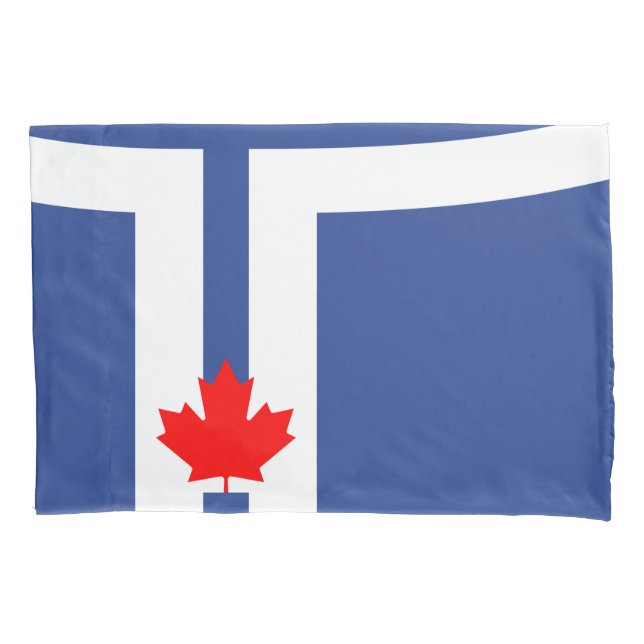 Taie d'oreiller simple patriotique avec drapeau de (devant)