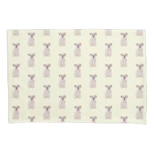 Taie d'oreiller standard pour chien Morkie