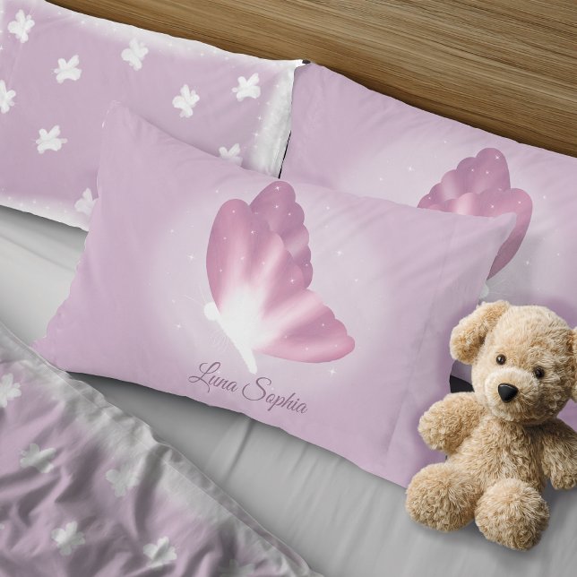 Taies d'oreiller standard papillon enchanté (Créateur téléchargé)