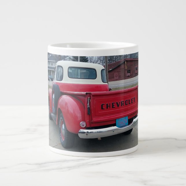 Tailgate Time Classic Chevy Truck Jumbo Mug (Devant)