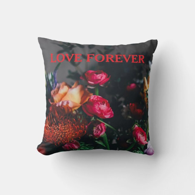 Taille : 16" Coussin de jet Tissu : Polyester (Recto)