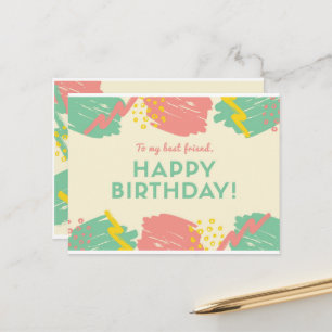 Taille de la carte postale : Standard, 3,5