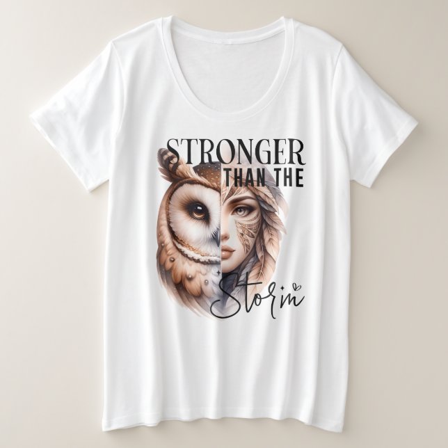 Taille Plus -T-shirt (Design devant)