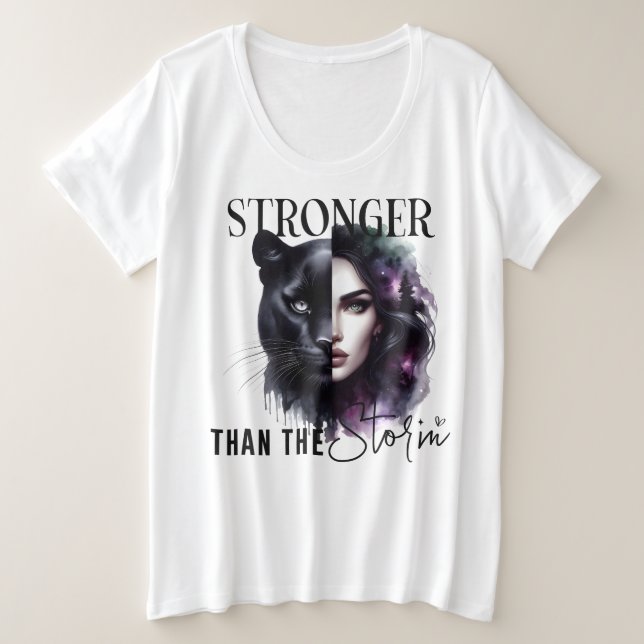 Taille Plus -T-shirt (Design devant)