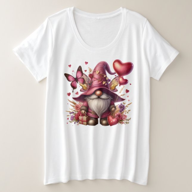 Taille Plus -T-shirt (Design devant)
