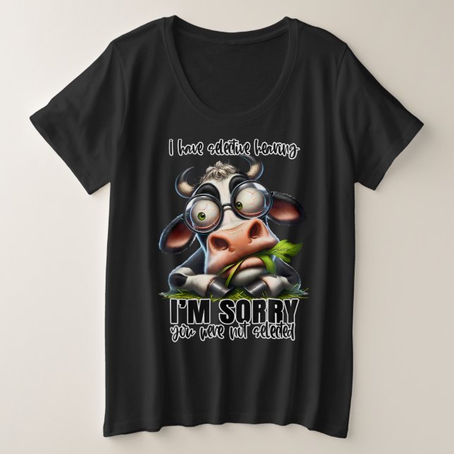 Taille Plus -T-shirt (Design devant)